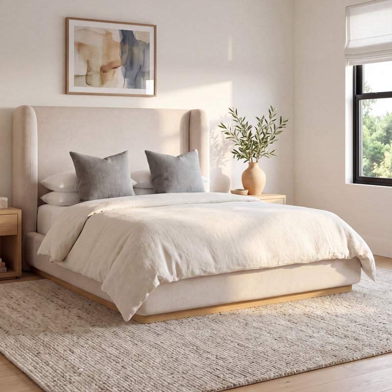 Dian Castino Upholstered Bed, King
