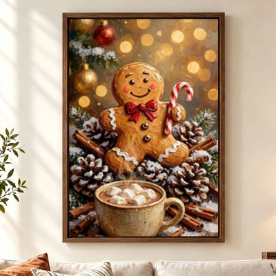 " Gingerbread Cookies And Cocoa "