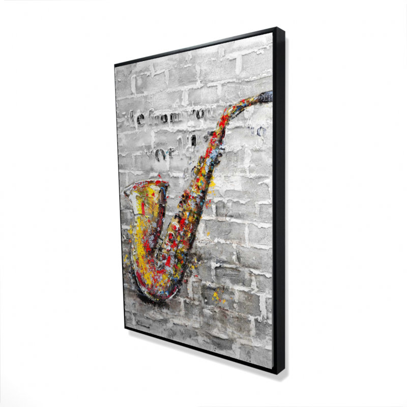 "Graffiti d'un saxophone" sur