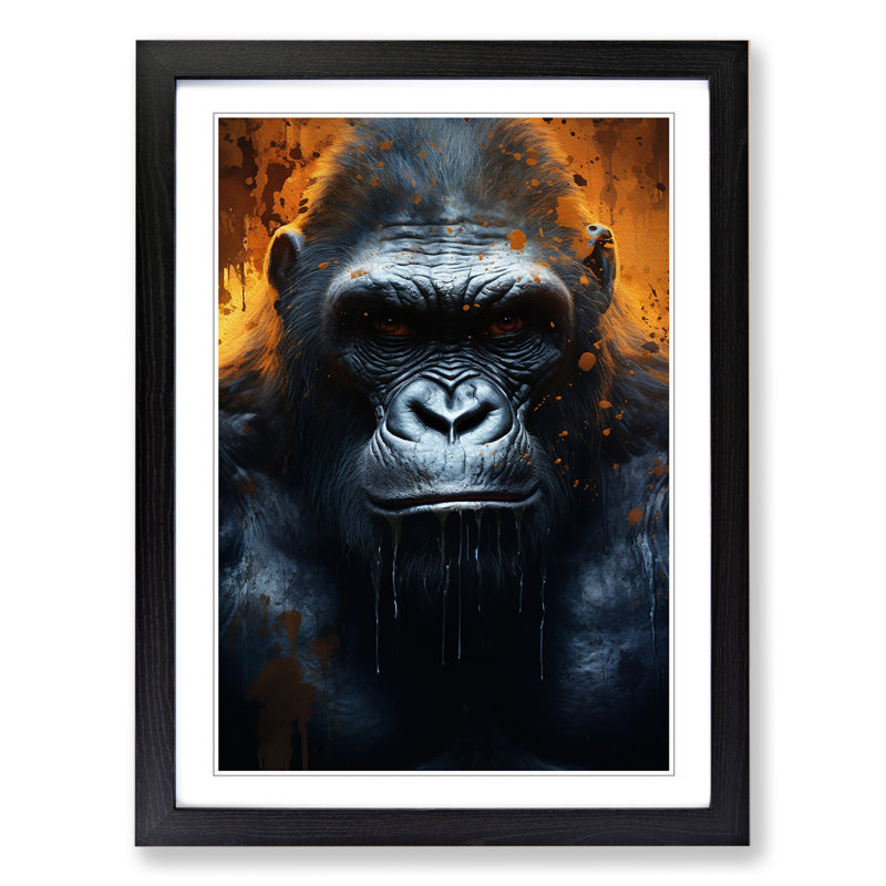 Gorilla Realism - Framed Print