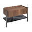 65cm W Manufactured Wood Bedside Table