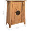 Alpert Solid Wood Bathroom Cabinet