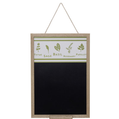 Magnetic Chalkboard Bulletin Board
