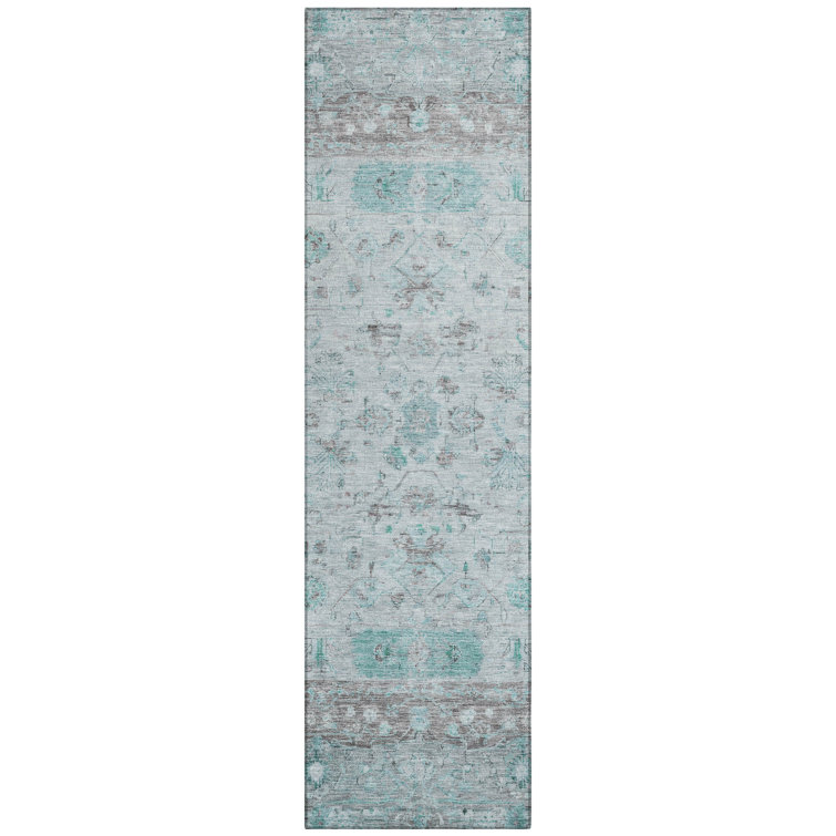 Machine Washable Indoor/Outdoor Hashlamoun ACN2323 Global Rug
