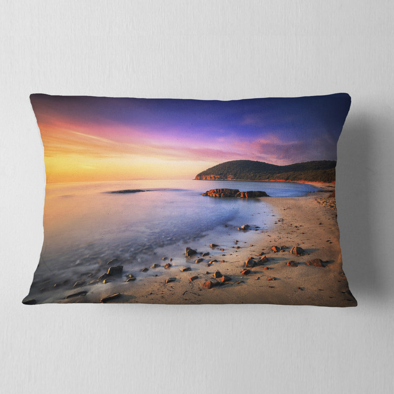 Coussin lombaire cala violina bay de mer