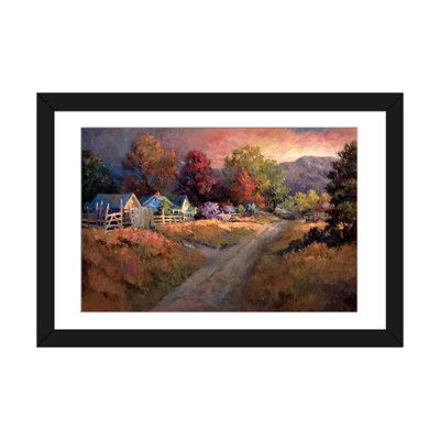 «Rurale Vista I», impression sur toile