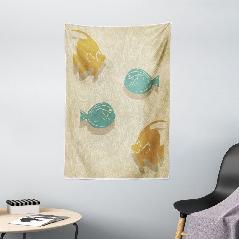 Tapisserie en polyester, H 60 po x l 40 po
