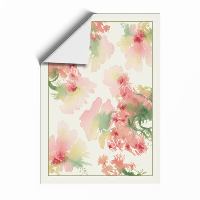 Scattered Bloom Botanical - Framed Print