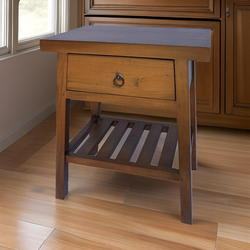 Table de bout en bois massif