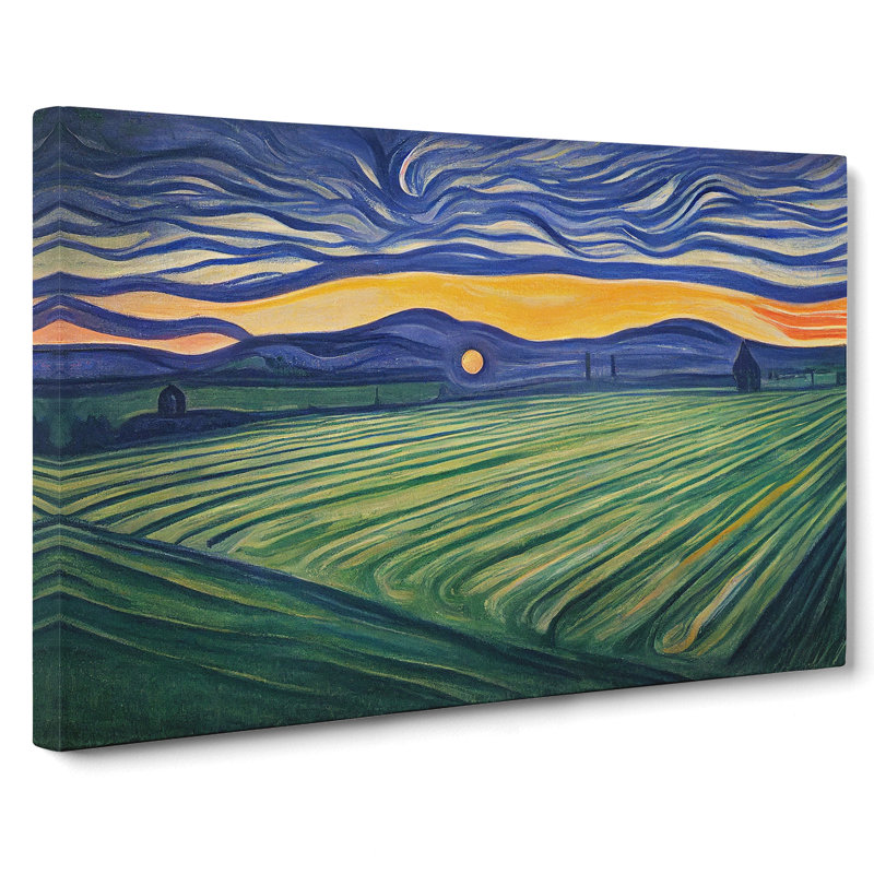 Country Meadow - Wrapped Canvas, 35cm H x 50cm W x 3cm D