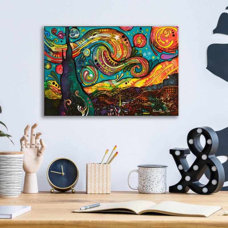 «Starry Night» par Dean Russo, art épique «Starry Night» par Dean Russo