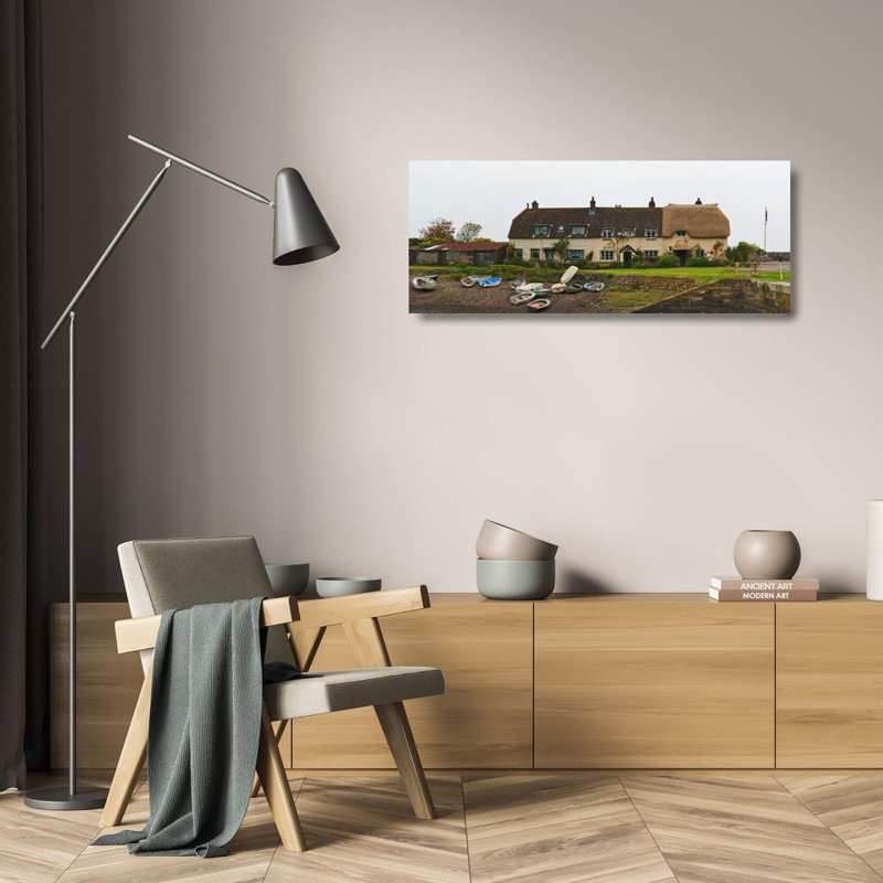 Porlock Weir Harbor, Royaume-Uni, H 10 po x l 24 po
