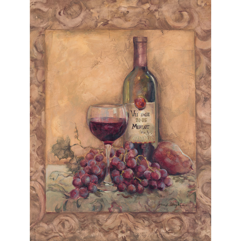 Napa Wines II par Marilyn Hageman, H 48 po x l 36 po