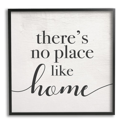 No Place Like Home, rustique