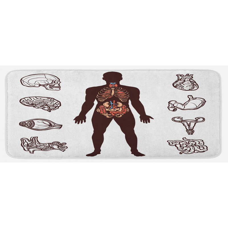 Tapis de cuisine Anatomy