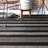 Hawkes Striped Beige/Gray Indoor/Outdoor Rug-761096359