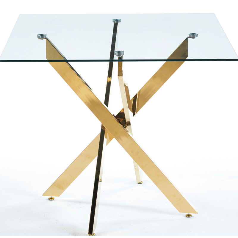 Table de salle à manger carrée Golden