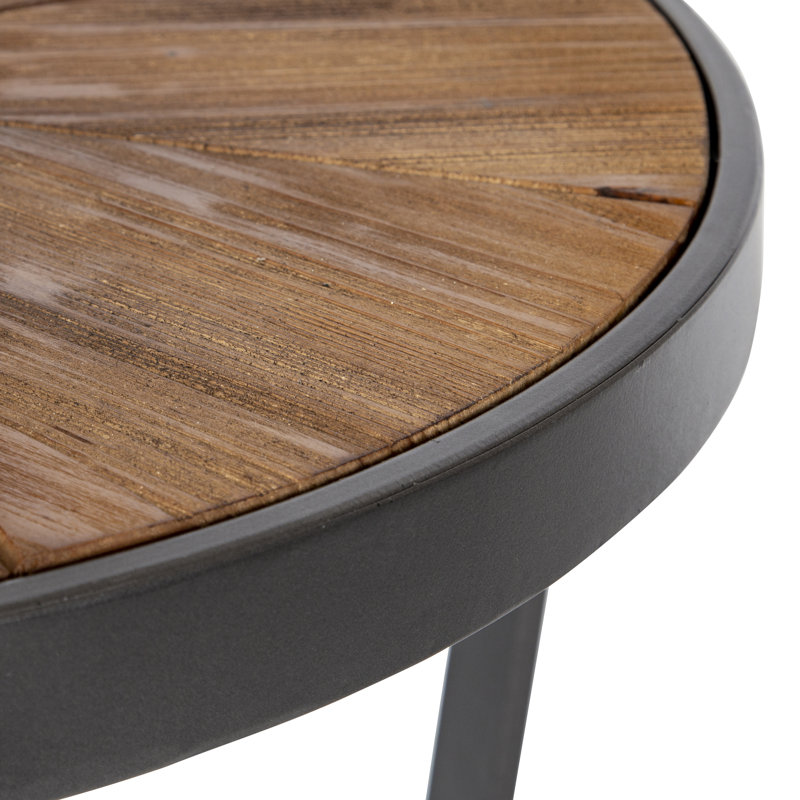 Aldiana Solid Wood Top Coffee Table