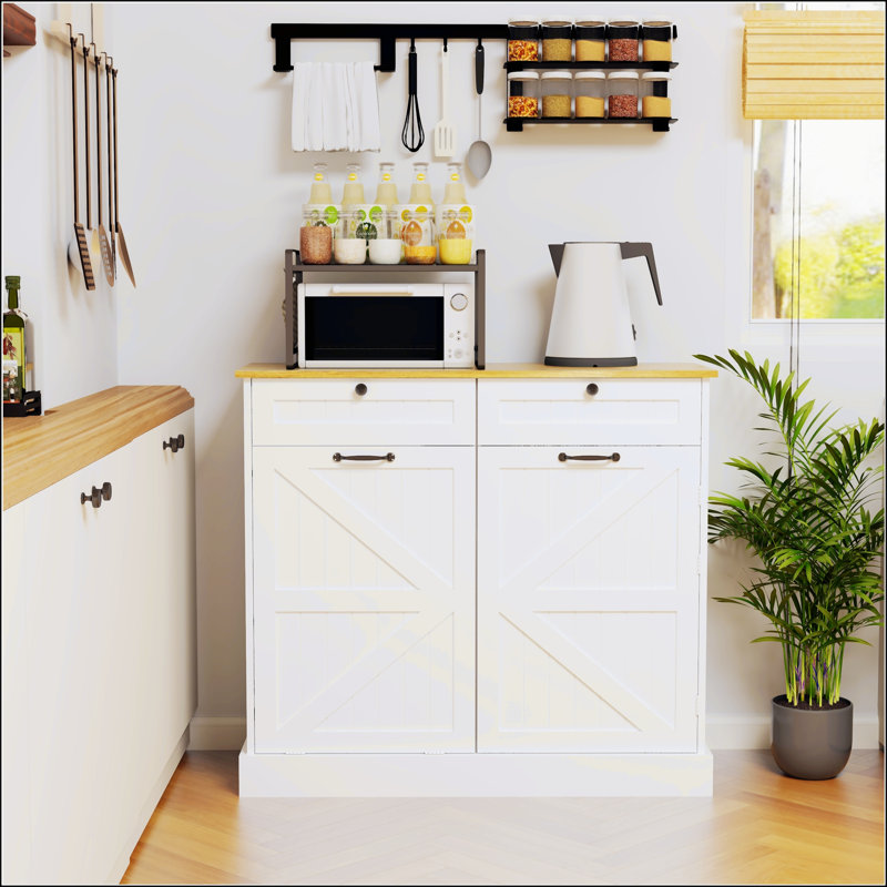 Armoire de rangement pour poubelle de cuisine