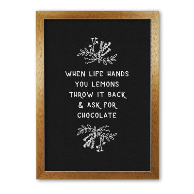When Life Hands You Lemons - Print
