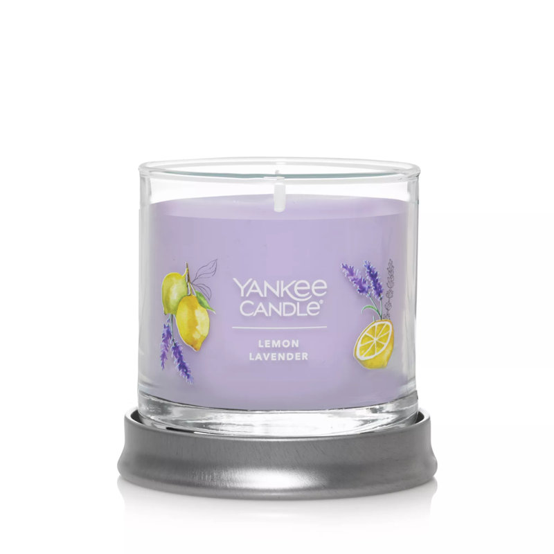 Signature Lemon Lavender Scented Tumbler Candle, Small