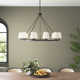 Lane 10 Light Metal Dimmable Chandelier