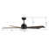 Tavery 60" Smart Ceiling Fan With Remote, Light Kit Included, Works With Google Assistant And Amazon Alexa,Siri Shortcut.