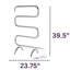 Chauffe-serviettes sur pied ou mural Warmrails Classic-10376816