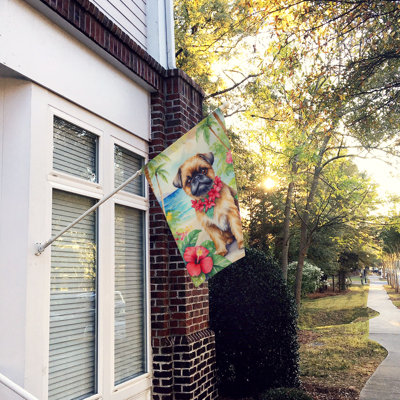 Drapeau pour animal à double face H 40 po x l 28 po