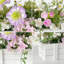 Arrangement floral rustique en bois blanc-131994474