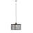 Jaxson Black Metal Mesh Pendant