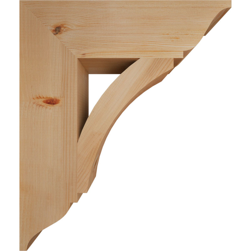 Support traditionnel Thorton, Douglas (lisse), H 26 po x l 5,5 po x P 22 po