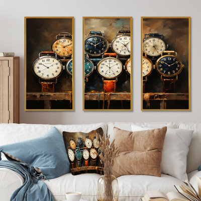 Vintage Watches Timekeeping 2  Watches Wall Art