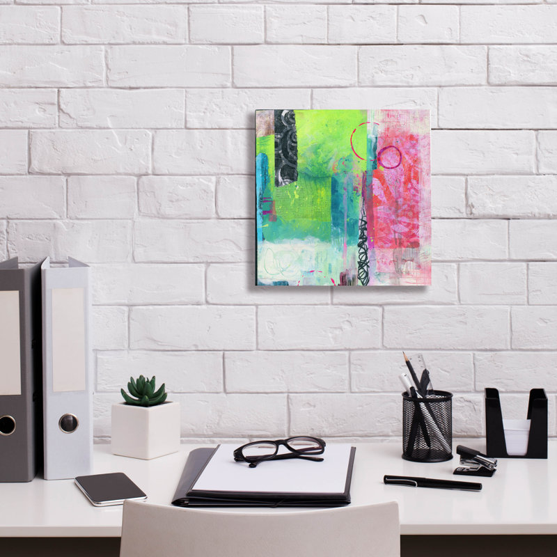 «Firenze» par Fiona Stokes-Gilbert, art mural sur toile, H 12 po x l 12 po x P 0,75 po