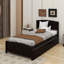 Lit plateforme simple avec lit gigogne-1203559179