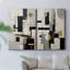 ABSTRACT Series CCCCLIXIX - Toile tendue avec châssis de qualité supérieure - Prêt à être accroché-108954797