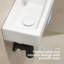 Belfry Bathroom Hegel 370mm L x 185mm W Brushed Brass Ceramic Rectangular Sink