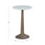 Provence Martini Pedestal End Table