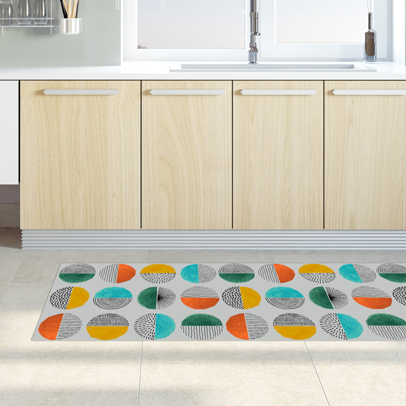 Geraldi Geometric Area Rug, Rectangle 52 x 280cm