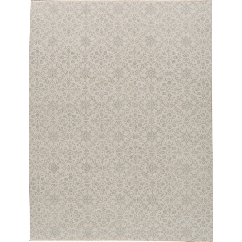 Wool Area Rug in Beige
