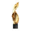 Ornement sur pied en résine en forme de plume de luxe Light-Luxury-549841575