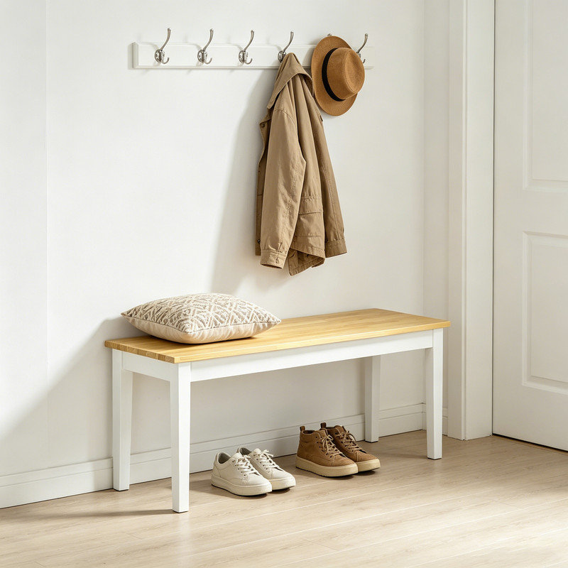 Solid Wood Bench
