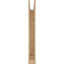 Support traditionnel Timberthane en faux bois de cèdre brut Thorton, l 5 1/2 po x P 40 po x H 48 po, brun clair apprêté-88615307