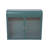Army Green 2-Door Wall-Mounted Metal Storage Cabinet With Tempered Glass Doors & Shelves For Bathroom, Kitchen, Living Room & Office-56192841