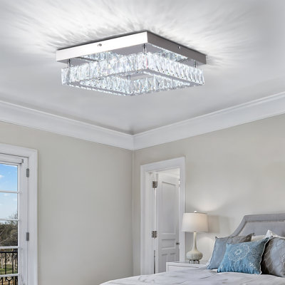 Crystal LED Flush Mount