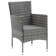 Gazali Patio Dining Side Chair with Cushion