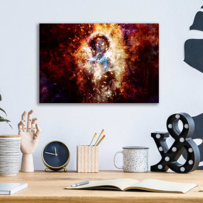 «The Gamer» par Mario Sanchez Nevado, art mural en verre acrylique