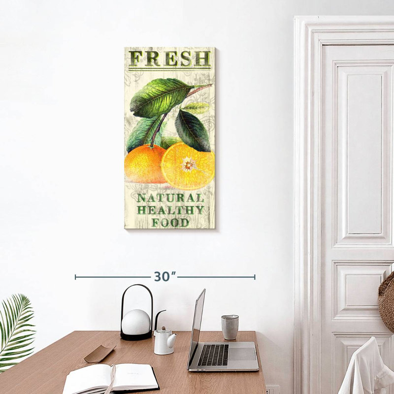 Expressionniste brillant sur toile, H 30 po x l 15 po x P 1,25 po