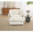 Accent Chair with Movable Ottoman-1821389759