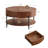 30.47'' Round Coffee Table With Drawers-882537522